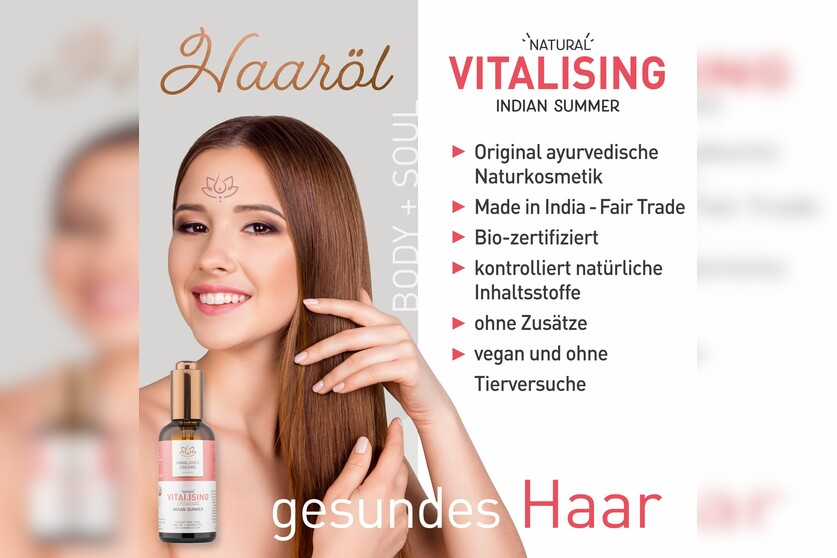 Ayurveda Haaröl Vitalising - Indian Summer