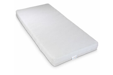 unversteppter Matratzenbezug Frottee-Stretch in weiß