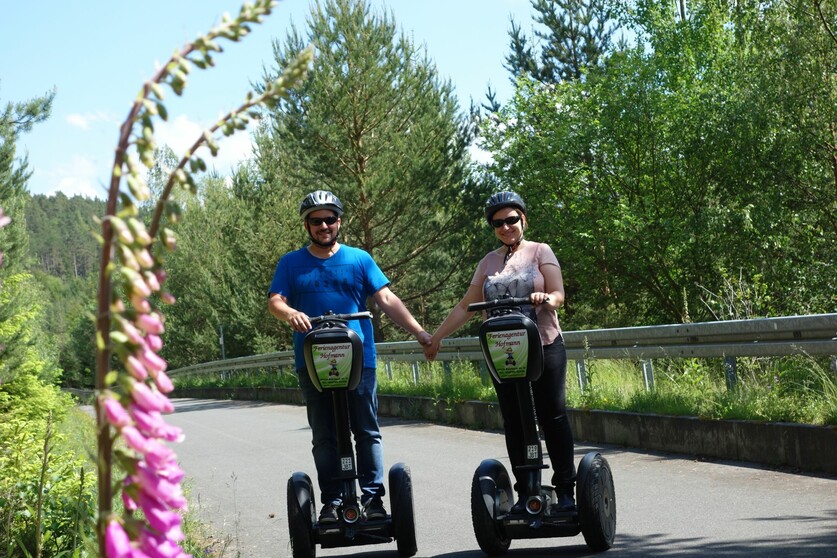 Segway-Tour Talsperre Leibis-Lichte