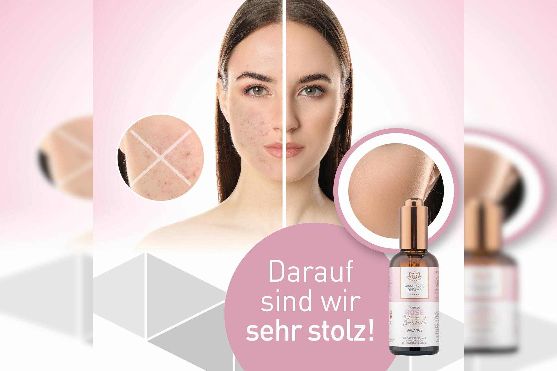 Ayurveda Körper- und Gesichtsöl Rose - Balance