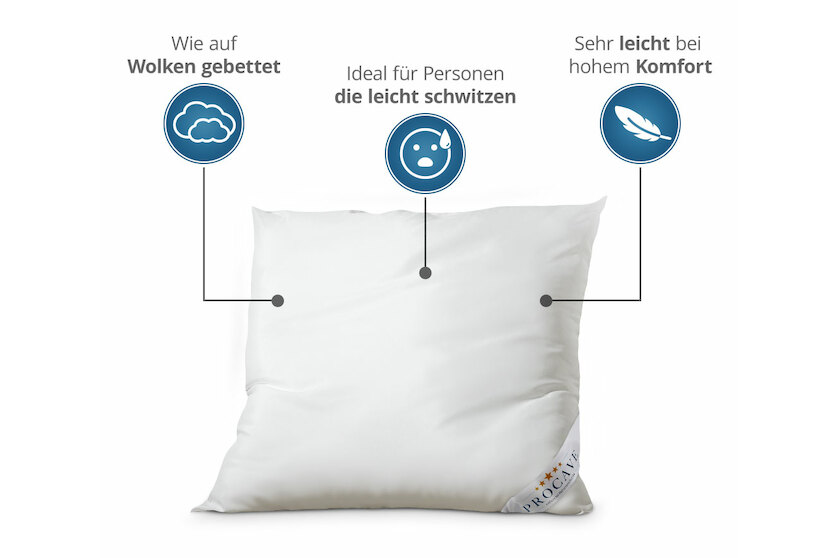 MICRO-COMFORT Kissen unversteppt