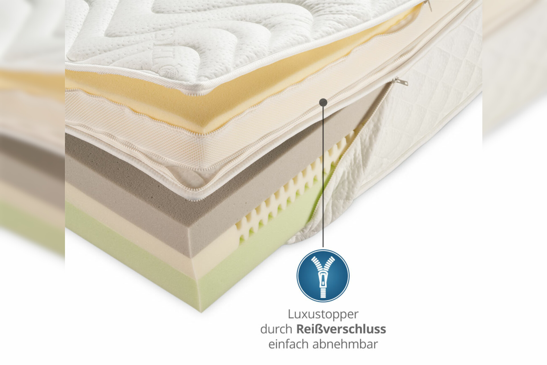 „LUXI“ Boxspringmatratze als Kaltschaum-Matratzensystem