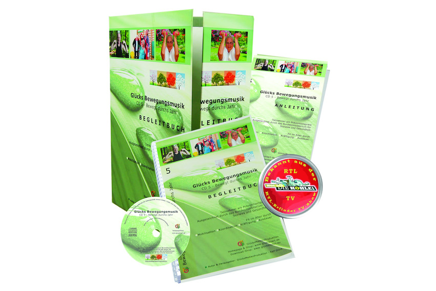 Glücks Bewegungsmusik - Bewegt durchs Jahr CD 5