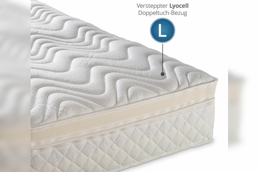 „LUXI“ Boxspringmatratze als Kaltschaum-Matratzensystem