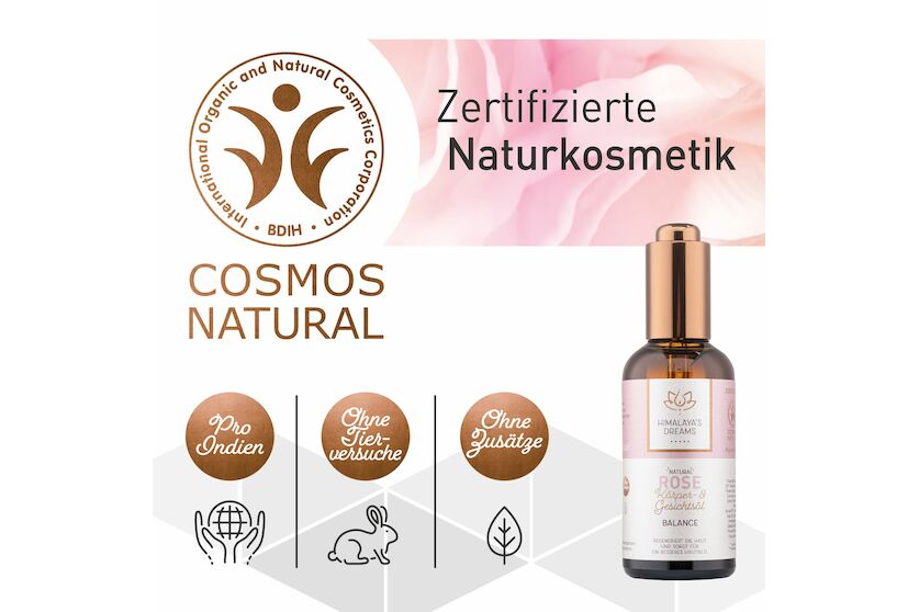 Ayurveda Körper- und Gesichtsöl Rose - Balance