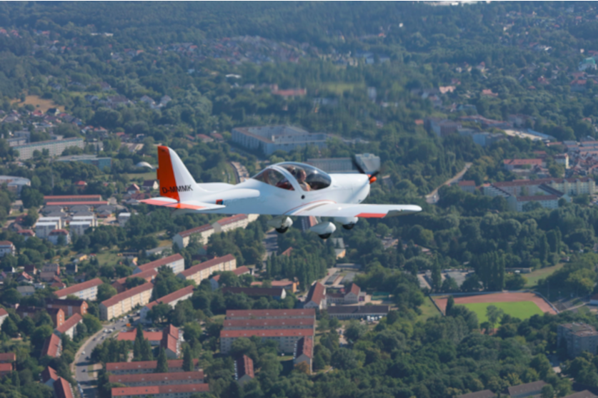 Rundflug über Berlin und Potsdam