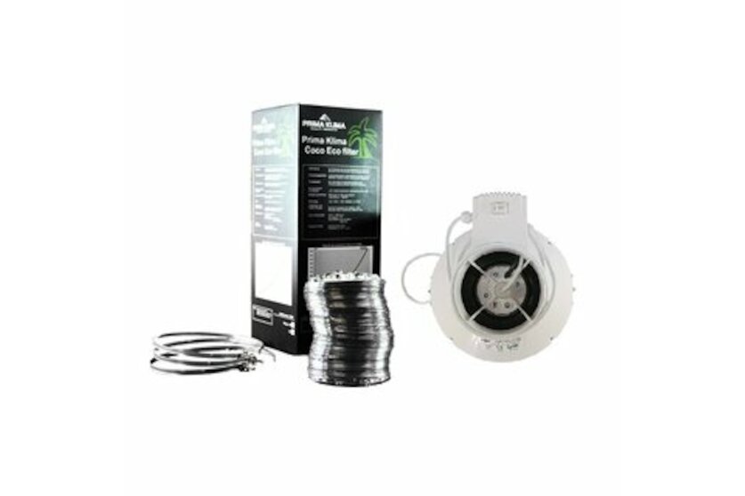 LED-Grow-Set Q100 mit Lüftung & Lampe nach Wahl