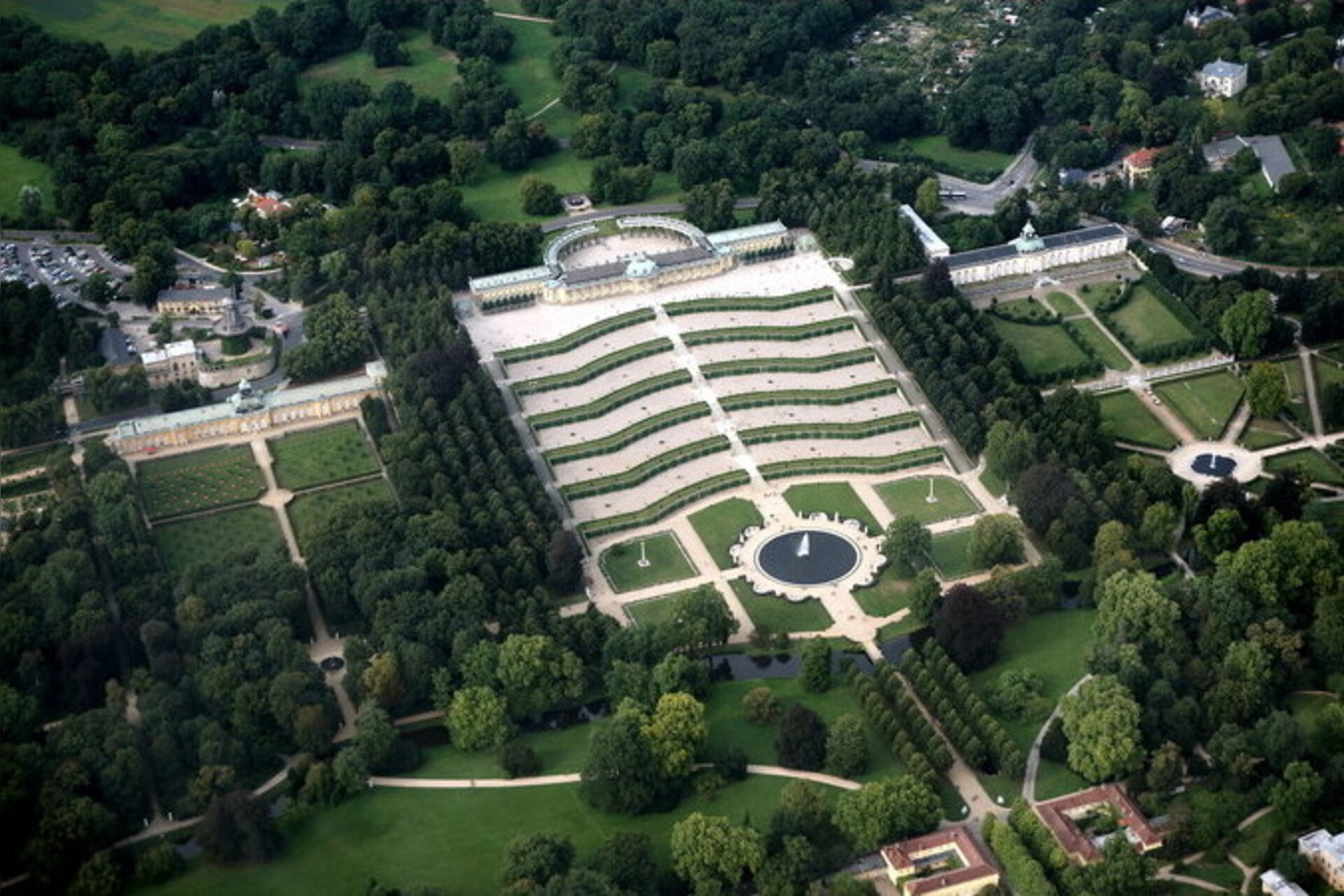 Rundflug über Berlin und Potsdam