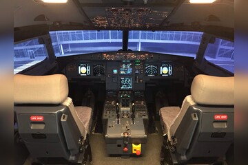 Fullflight Flugsimulator Airbus A320 - 1h