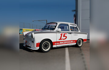 Renntaxi Trabant