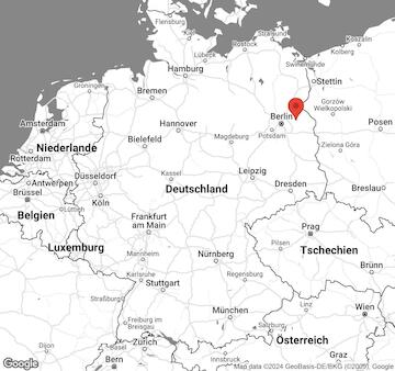 Karte von Rundflug nach Stölln/Rhinow mit Überflug über Iljuschin IL 62