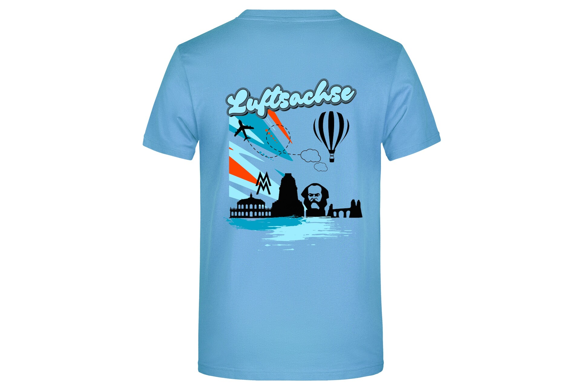 T-Shirt Luftsachse