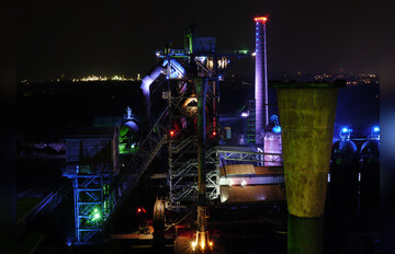 Fotokurs mit Fototour: Landschaftspark-Nord Tag & Nacht