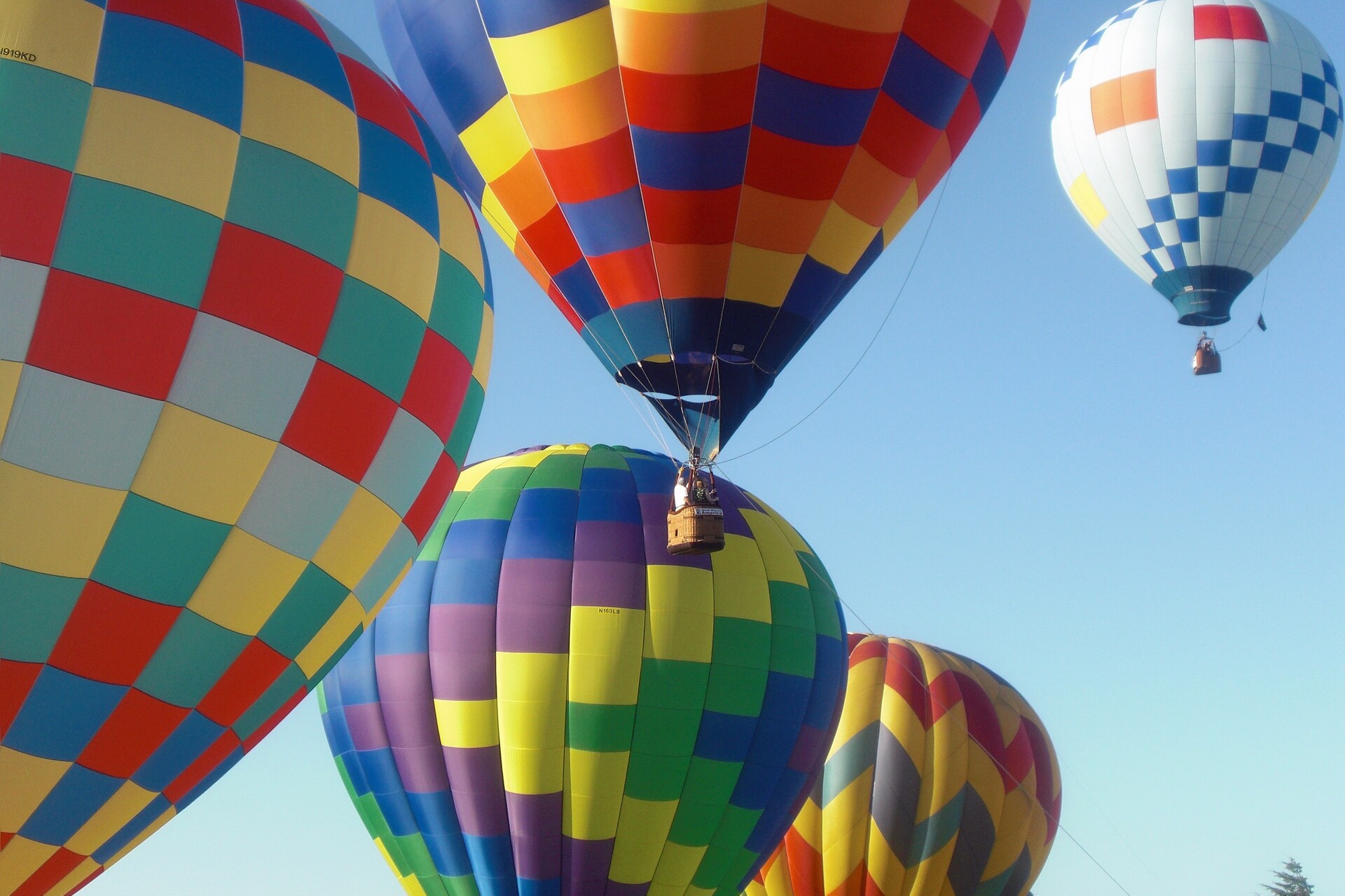 Ballonfahrt Sonnenaufgang