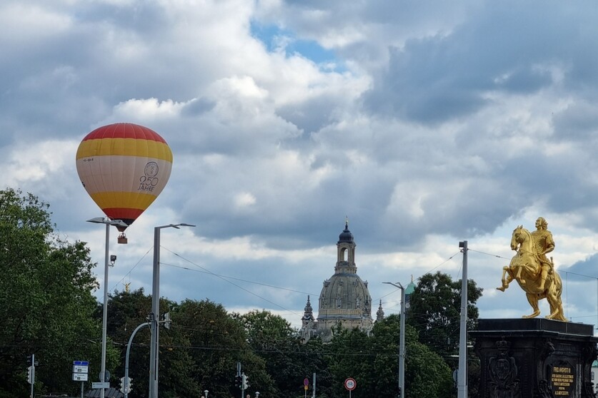 Ballonfahrt Sonnenaufgang