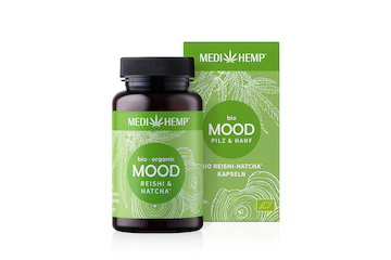 MEDIHEMP Bio Mood Reishi-HATCHA® Kapseln