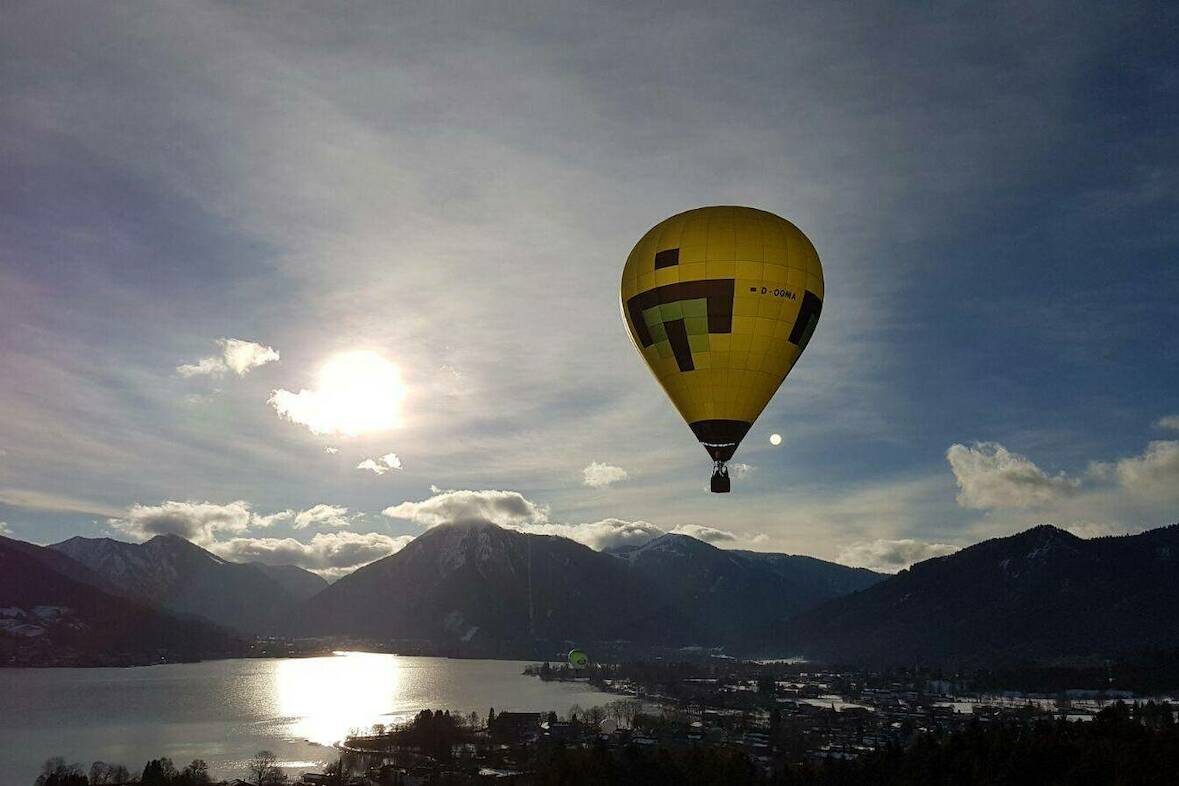 Ballonfahrt Pfälzerwald Überquerung