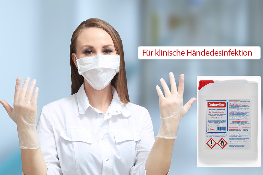 Desinfektionsmittel zur Händedesinfektion, 5 Liter Kanister
