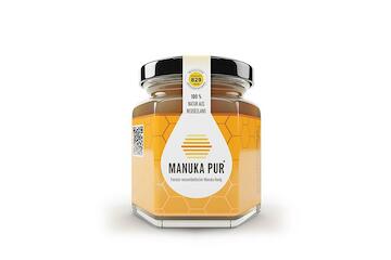 Manuka Honig MGO Gehalt mind. 800+ mg/kg, 250g, ANALYTICA zertifiziert, abgefüllt in Neuseeland - 250g (€29,18/100g)