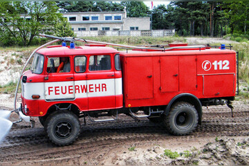 LKW selber fahren IFA W50 Feuerwehr (3 Runden)