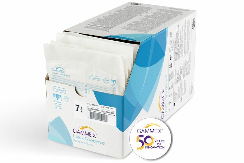 Gammex® Latex Powdered Box á 50 Paar