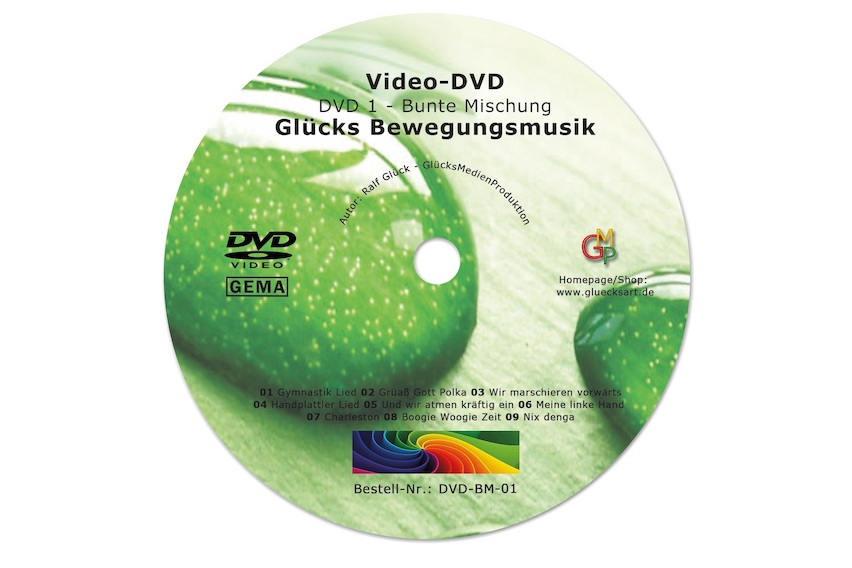 Sitzgymnastik für Senioren "Bunte Mischung" Video-DVD