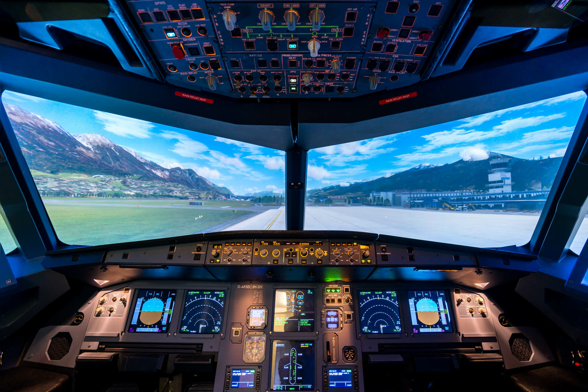 Flugsimulator A320