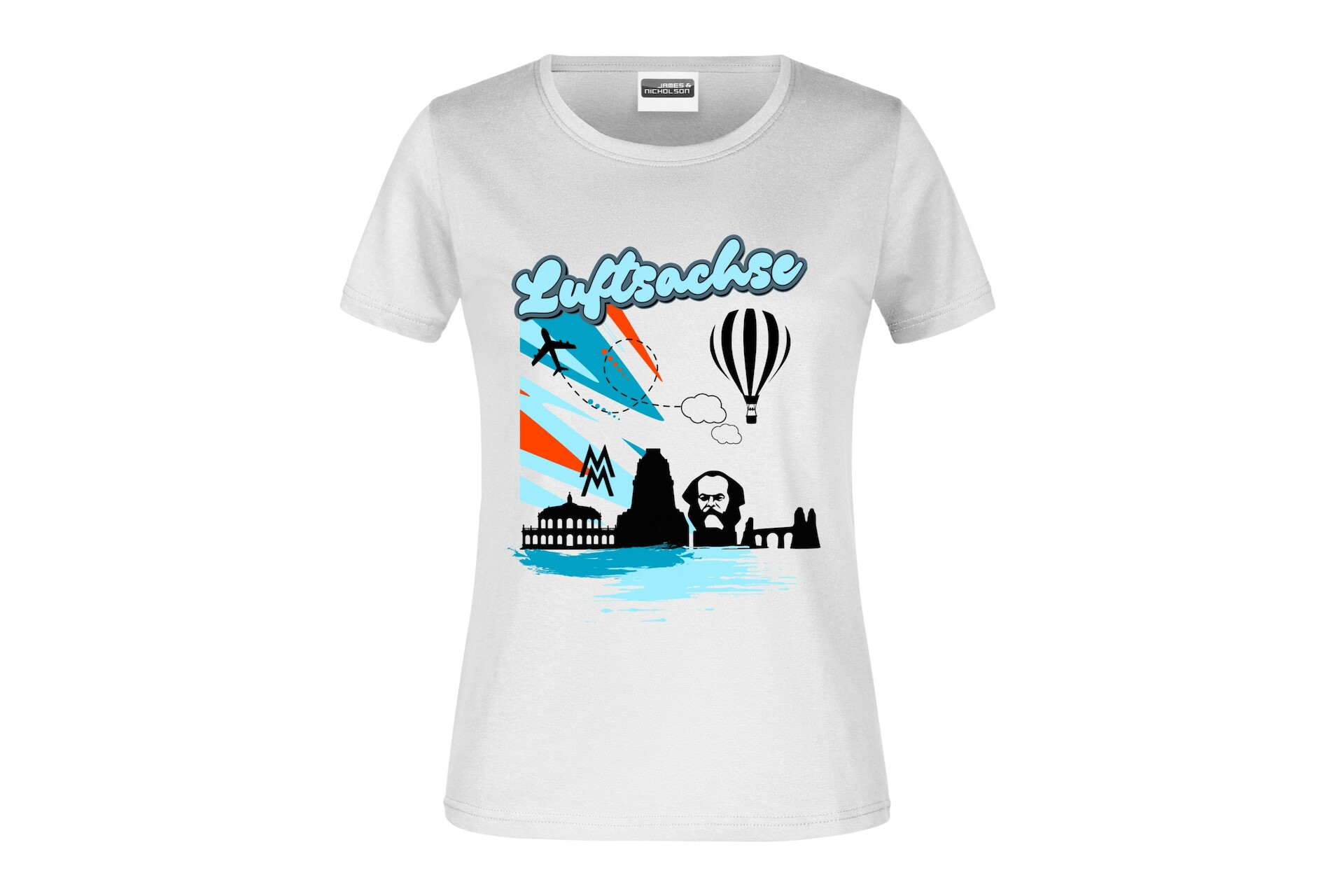 T-Shirt Luftsachse