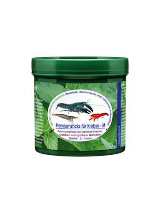 Naturefood Premium Sticks für Krebse