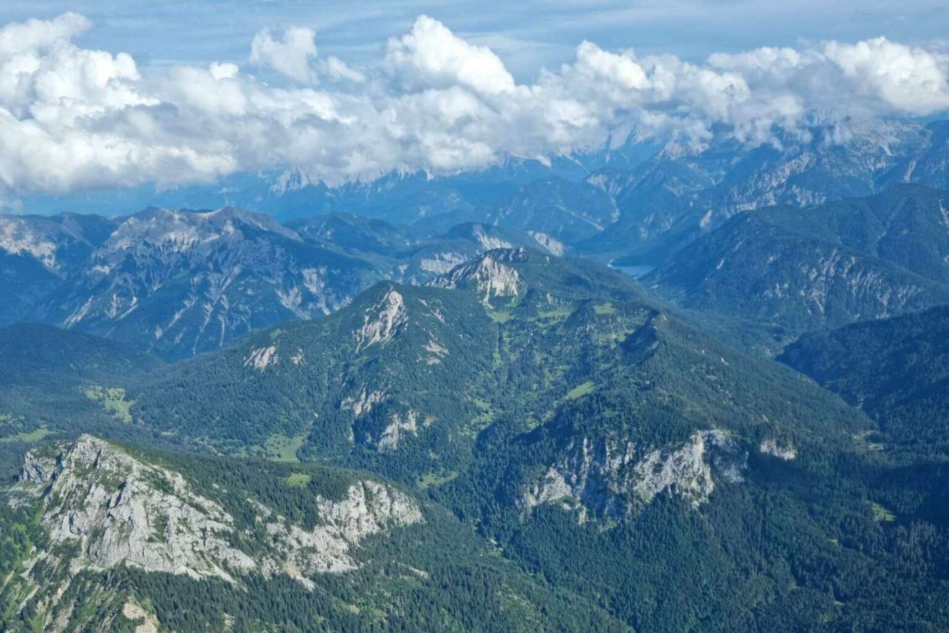 Rundflug: Zugspitze