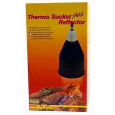 Lucky Reptile Thermo Socket + Reflector groß ,(schwarz)