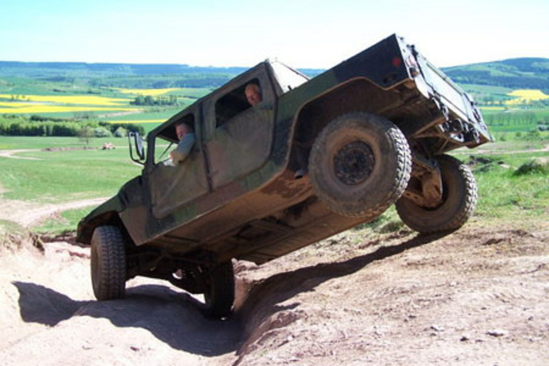 Hummer H1 Offroad fahren