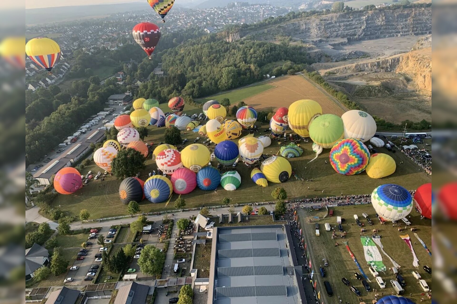 Ballonfahrt