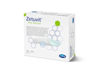 Zetuvit® Plus Silicone - Superabsorber-Wundauflage mit Silikon-Wundkontaktschicht