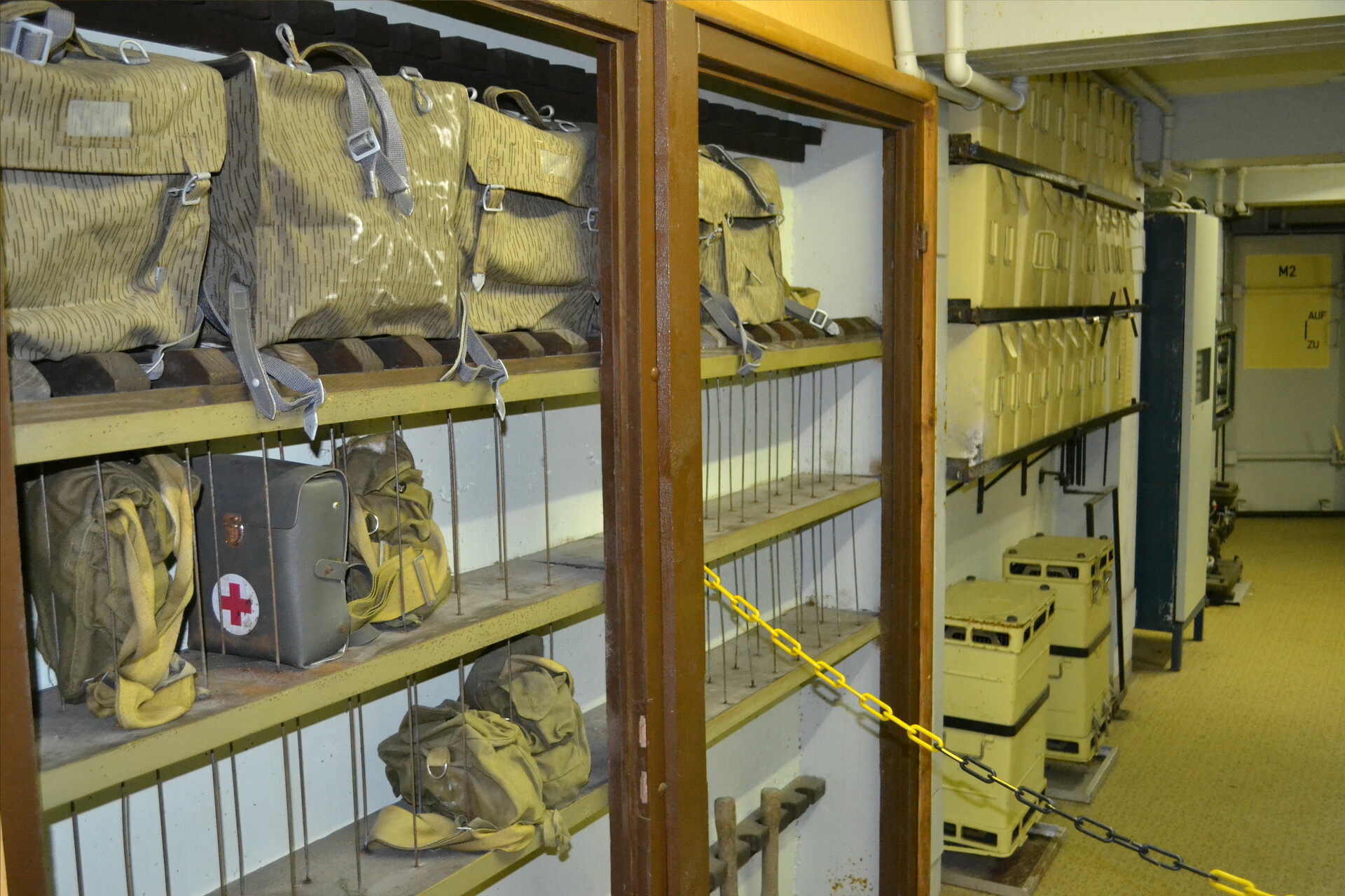 Übernachten im Stasi Bunker