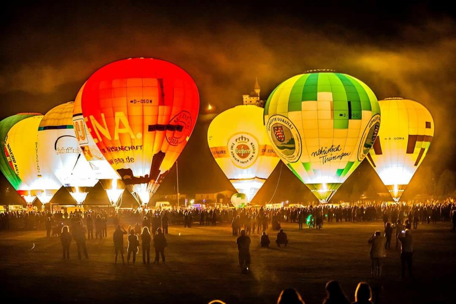 Ballonfahrt Pfälzerwald Überquerung