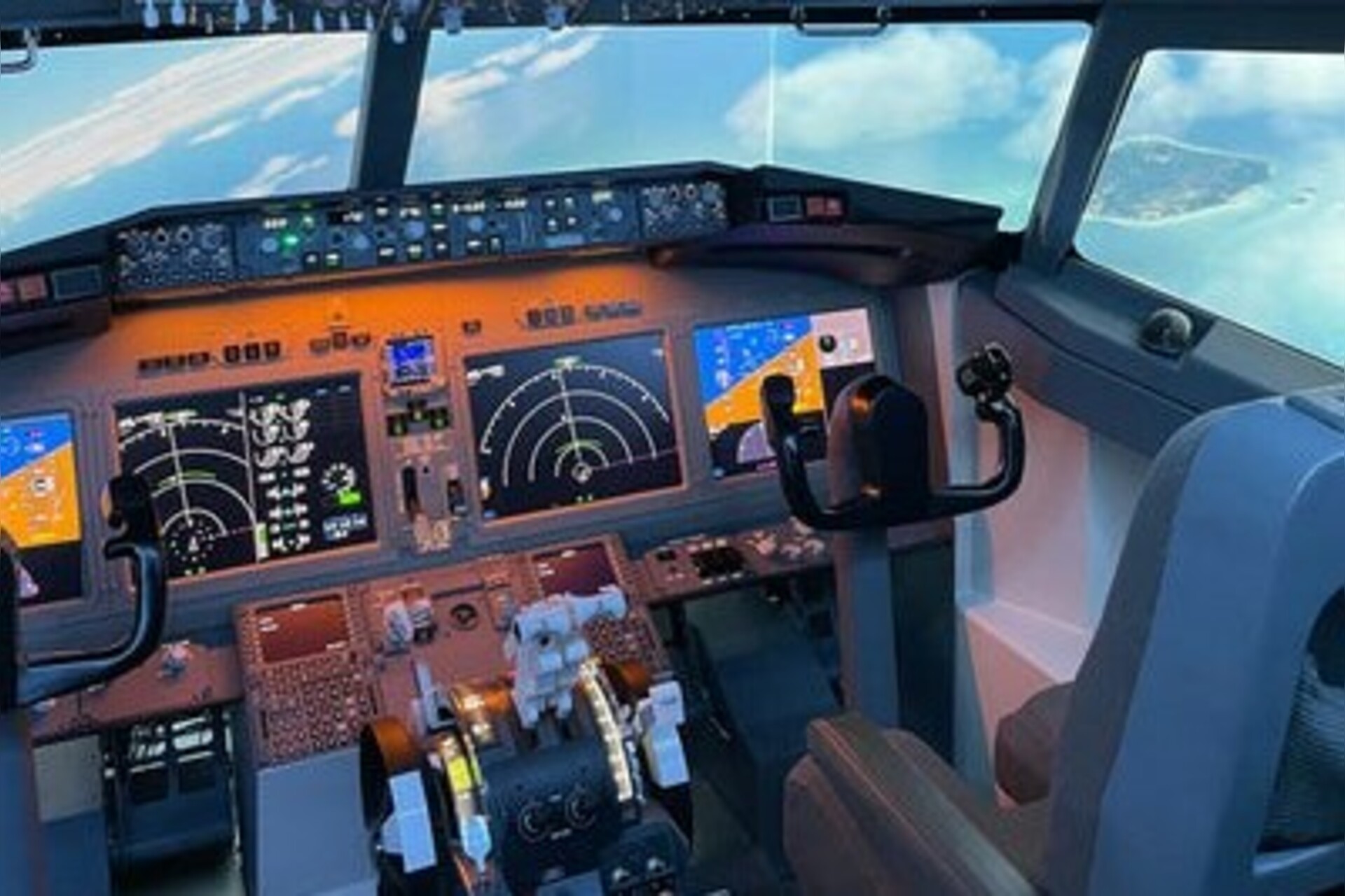 Flugsimulator Boeing 737 MAX: Business Class