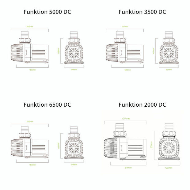 D-D Funktion DC Pumpe