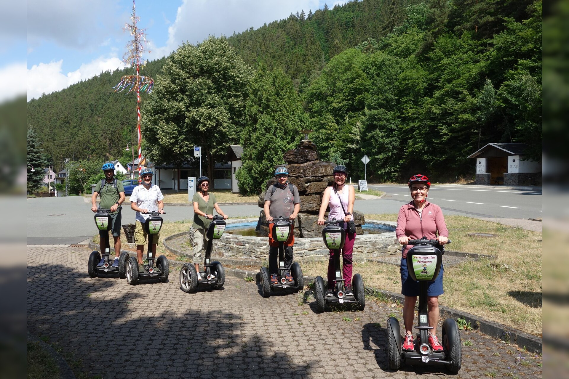 Segway Bergbahn-Weihnachtsbahnhof-Tour im Schwarzatal