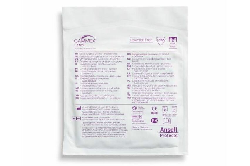 Gammex® Latex puderfrei Box á 50 Paar