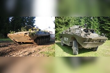 Kettenpanzer + Radpanzer selber fahren