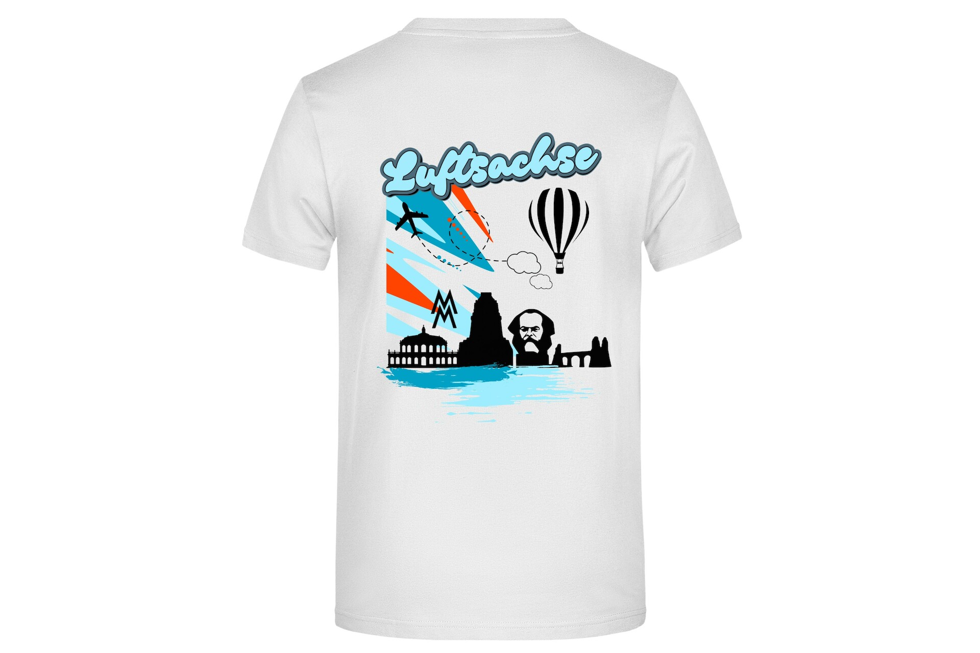 T-Shirt Luftsachse