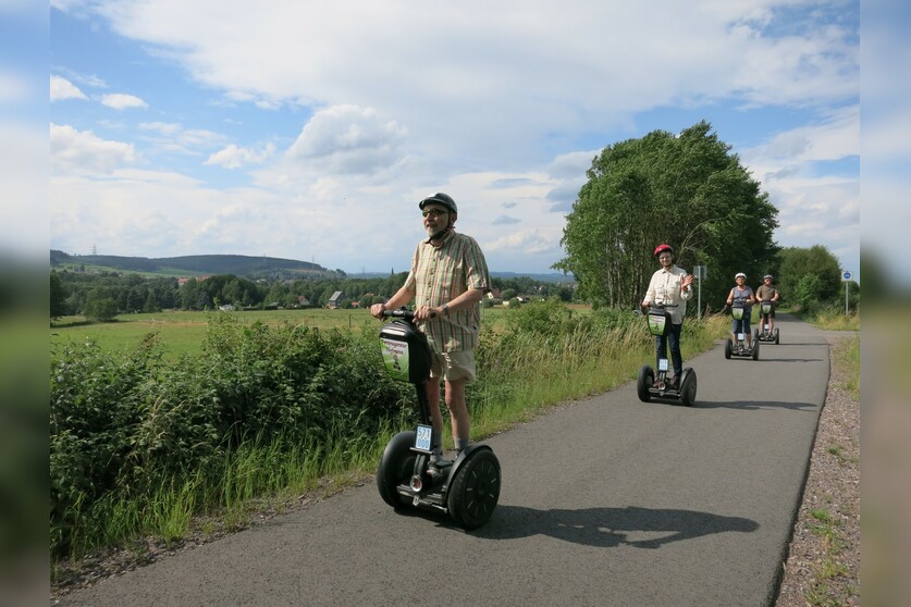 Segway-Tour Hohe Tanne mit Picknick am Rennsteig