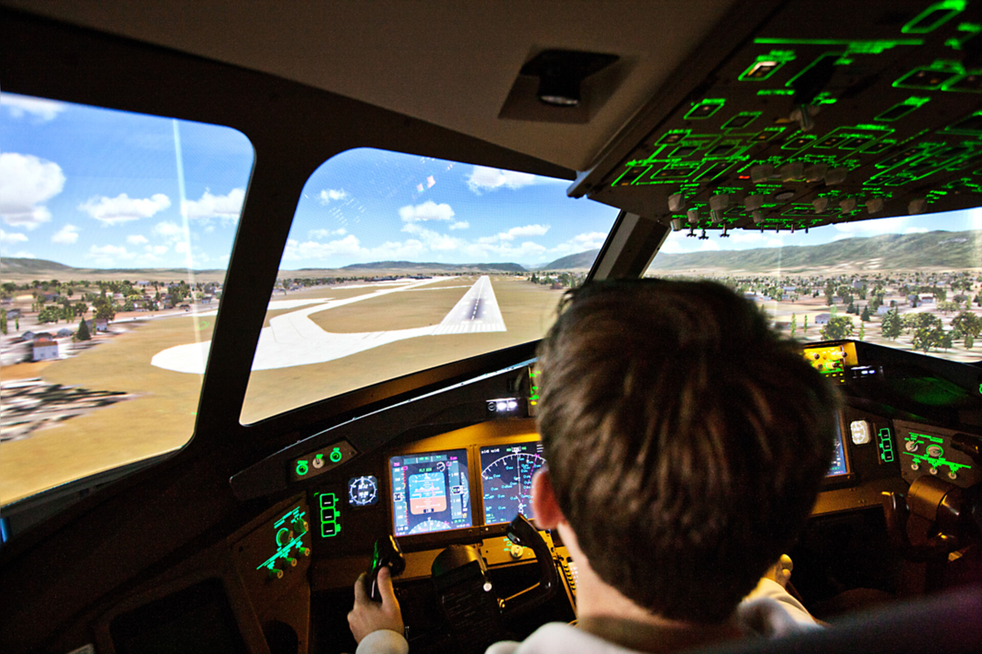 Flugsimulator Boeing 777