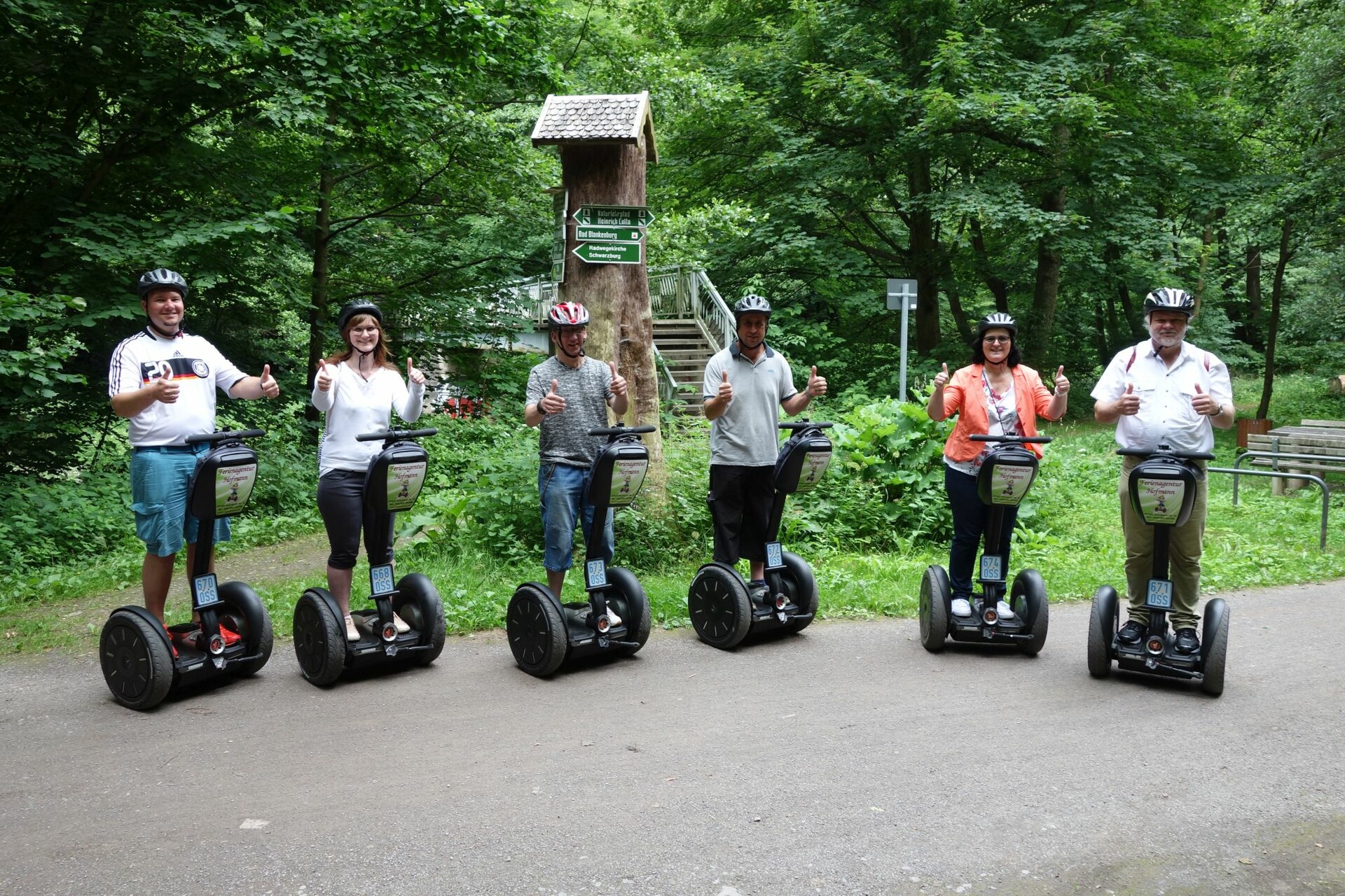 Segway-Tour Schwarzatal-Panorama