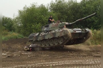 Panzer fahren Leopard 1 inkl. Car-Crashing