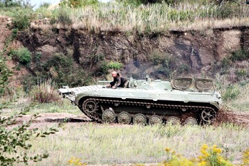 Mitfahren im BMP-Kettenpanzer - 1 Person