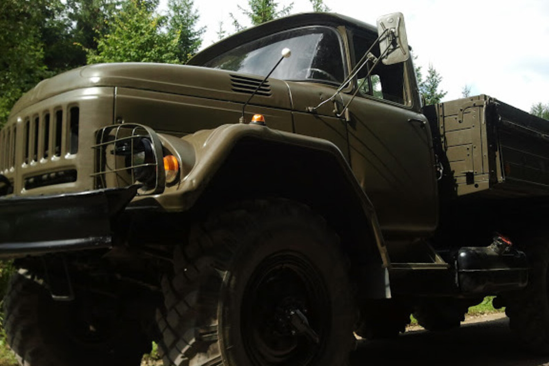 LKW (Militärtruck ZIL) selber Offroad fahren