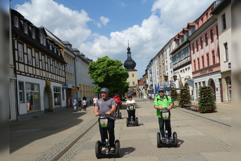 Segway-Tour Kurstadt Saalfeld