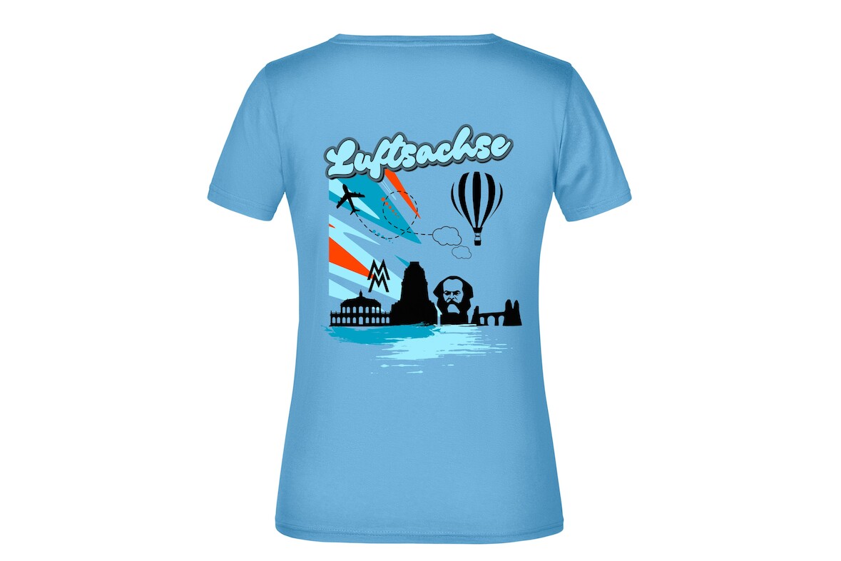 T-Shirt Luftsachse